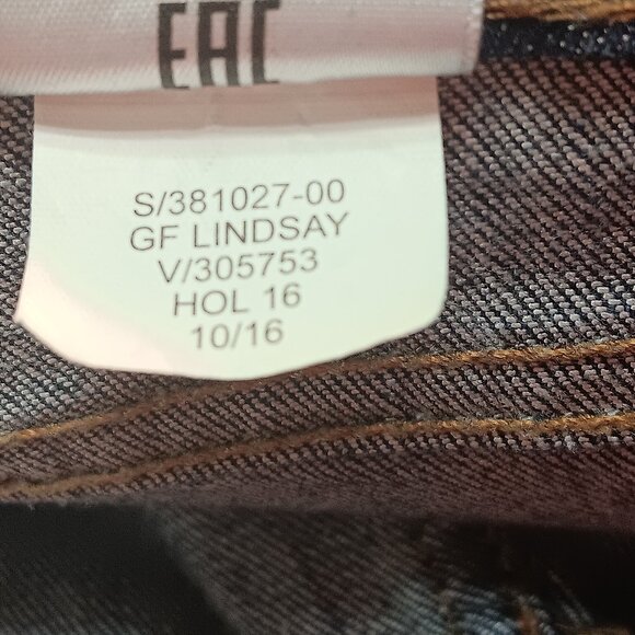 Banana Republic women's Girlfriend Lindsay Premium Denim straight leg jeans 27 - Picture 15 of 15